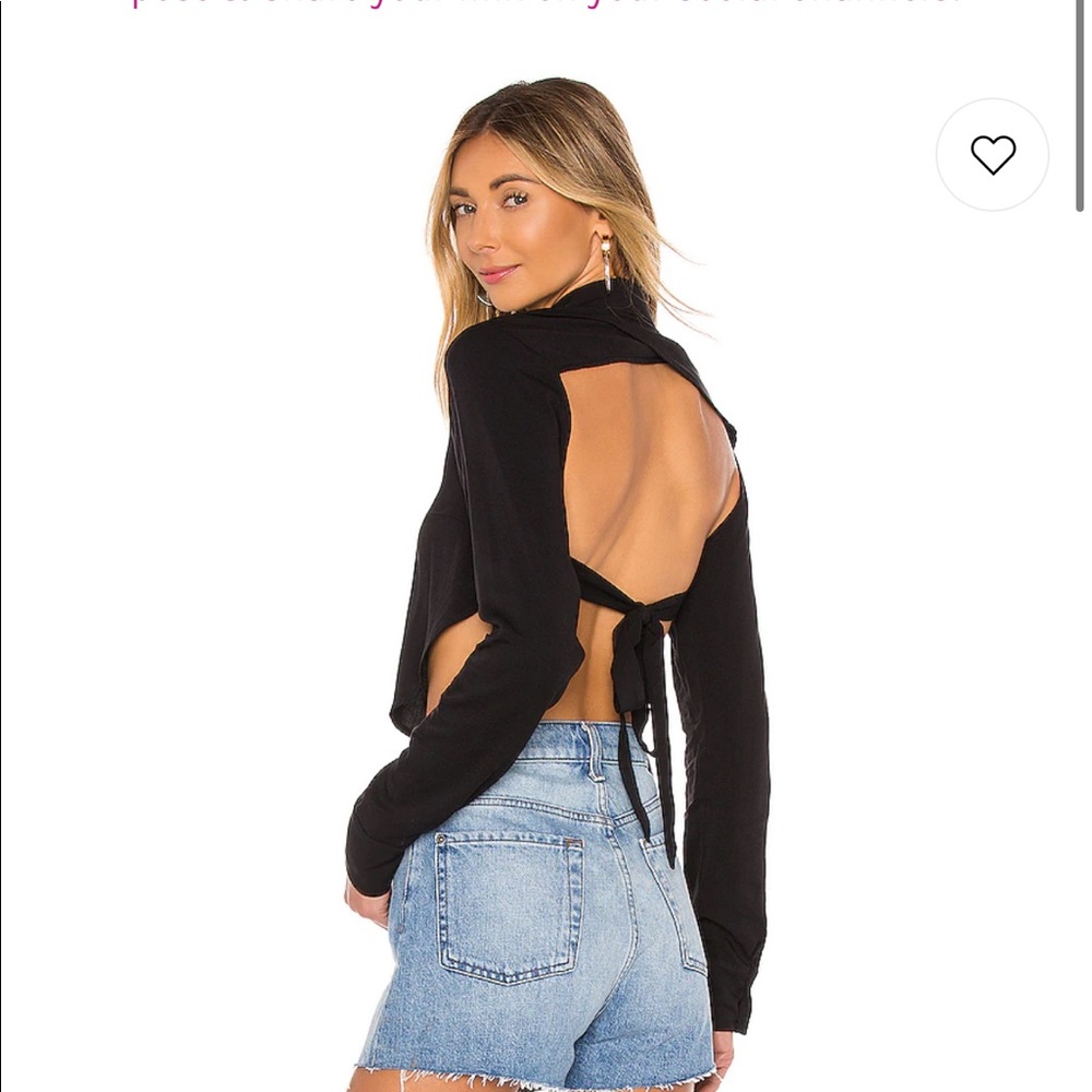 Open back top